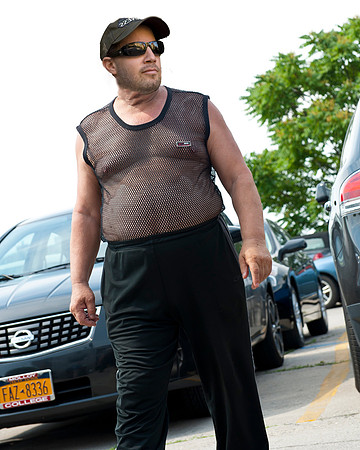 Joe & fishnet shirt