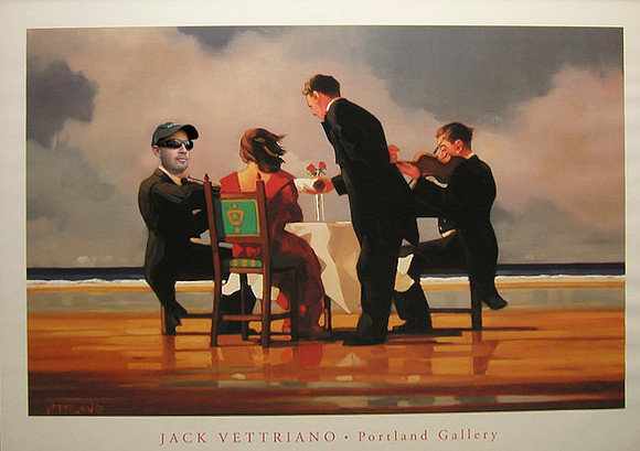 joe at dinner