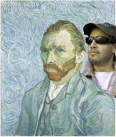 Self-Portrait - Vincent van Gogh - with Joe